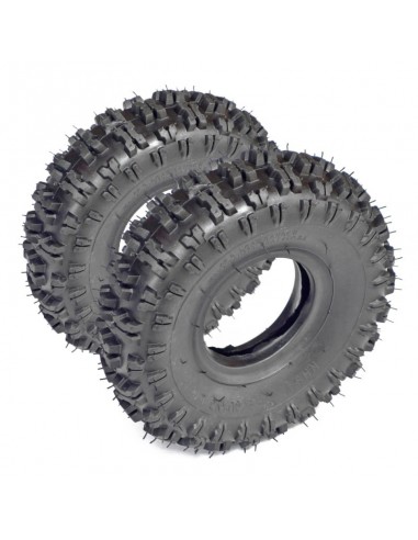 Juego de 2 Neumáticos Miniquad 4"