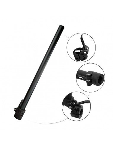 Barra con sistema de plegado