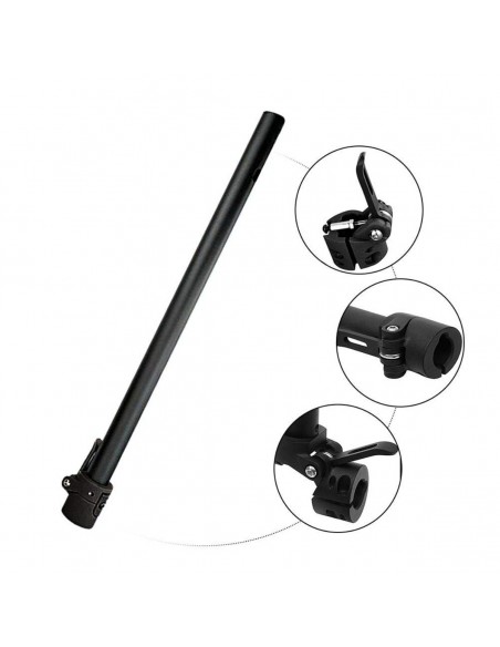 Barra con sistema de plegado