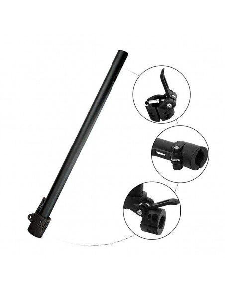 Barra con sistema de plegado