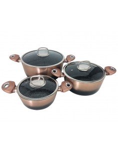 Juego de 3 Cacerolas