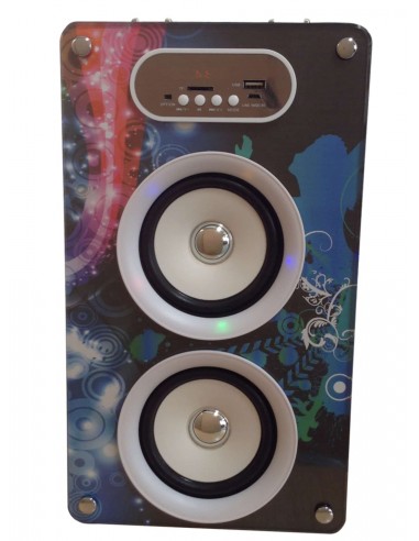 ALTAVOZ PORTÁTIL METACRILATO