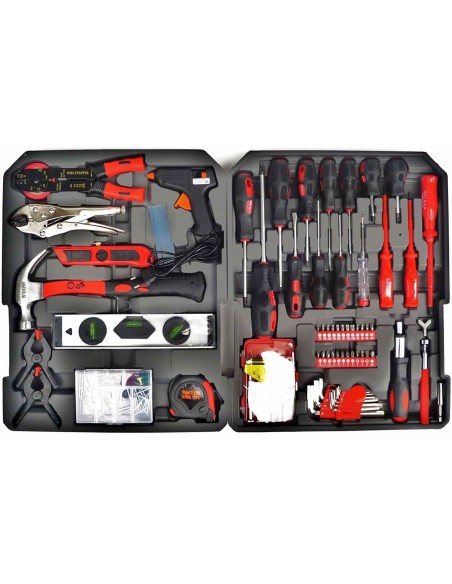 MALETA DE HERRAMIENTAS 186 PIEZAS