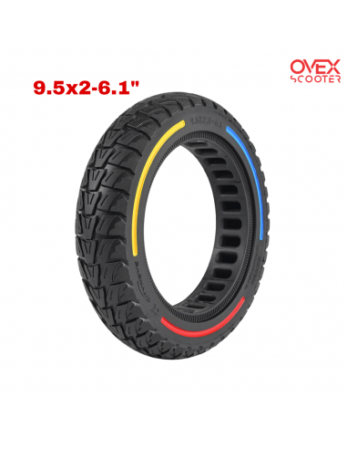 Neumático macizo 9.5x2-6.1" off road