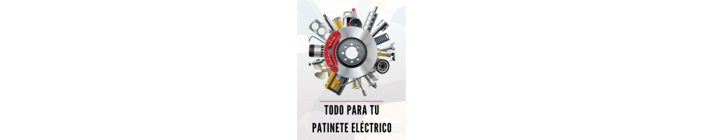 Recambios para patinetes eléctricos. Repuestos compatibles.